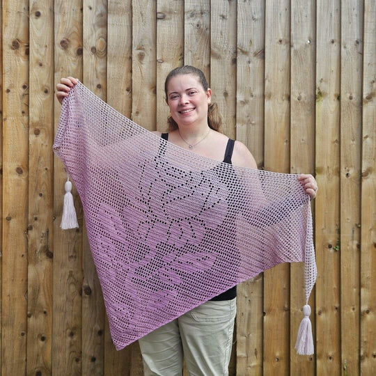 Pastello Rosa - Shawl
