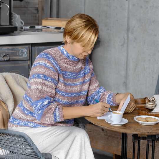 Top Down Raglan Sweater