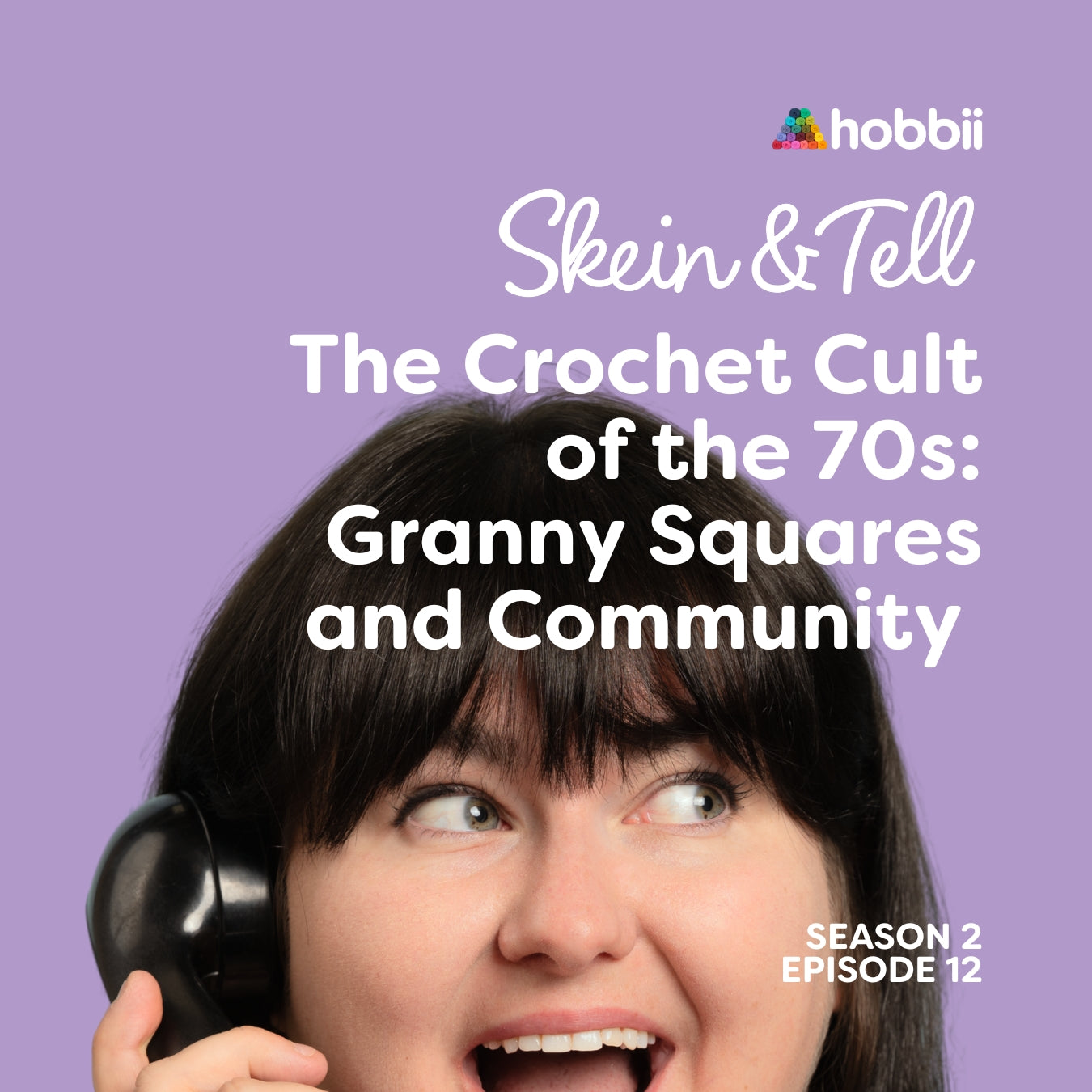skein and tell artcover - the crochet culd of the 1970s: granny squares and community