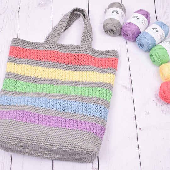 Summertime Shopping Bag - Rainbow