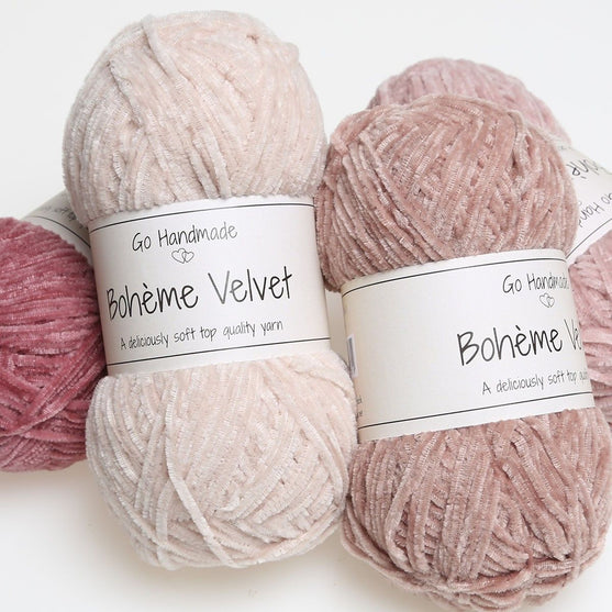 

Granny Shawl Bohéme Velvet "Fine"
5