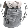 

Bag Flap w/Magnetic Button - Black/Silver - Go Handmade
8