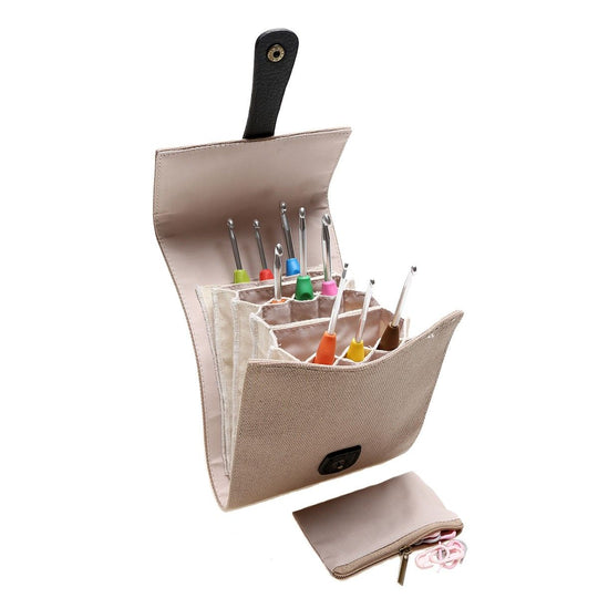 Crochet Organiser incl. extra marker pouch - Go Handmade