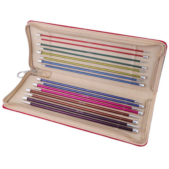 Zing Straight/ Single Pointed Needle Set - KnitPro
