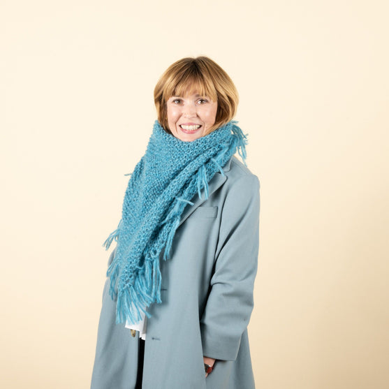 

Fie – Beginners Shawl
1