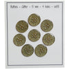 

Glitter Buttons – Green - Multiple sizes - Go Handmade
1
