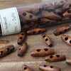 

Oblong Wooden Buttons - 30 mm (1.2 inches) - Go Handmade
4