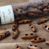 

Oblong Wooden Buttons - 35 mm (1.4 inches) - Go Handmade
4