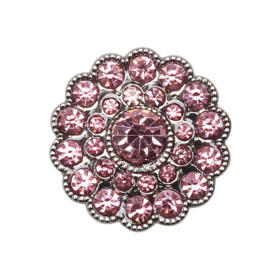 

Bling Buttons - Small Stones - Pink - 4 pcs. - Go Handmade
1