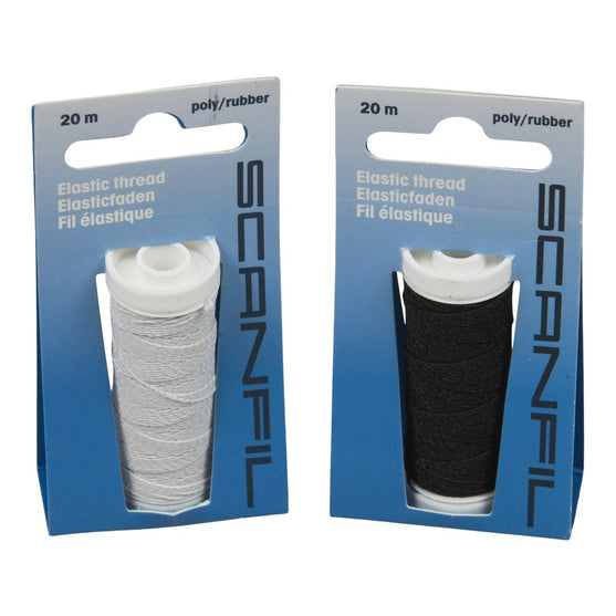 

Scanfil Elastic Thread - Black - 20 meters
2