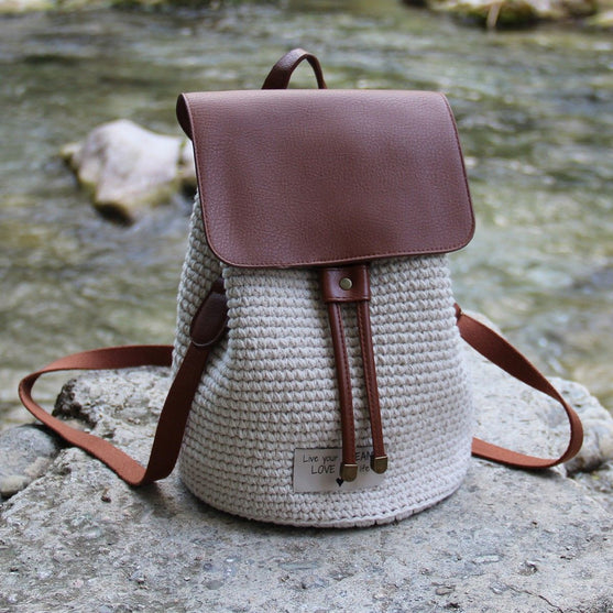 

Bag Flap w/Magnetic Button - Brown/Bronze - Go Handmade
2