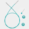 

Swivel Cable for Interchangeable Circular Needles  - Teal - KnitPro
4