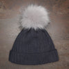 

Pom Pom w/button - Grey - Small - Go Handmade
3