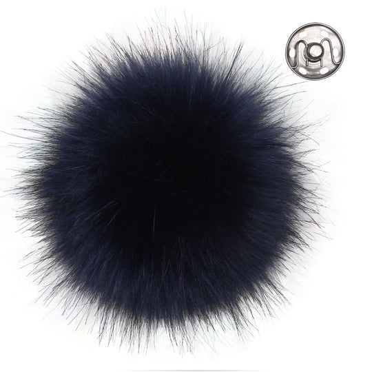 Pom Pom - Dark Blue - Go Handmade