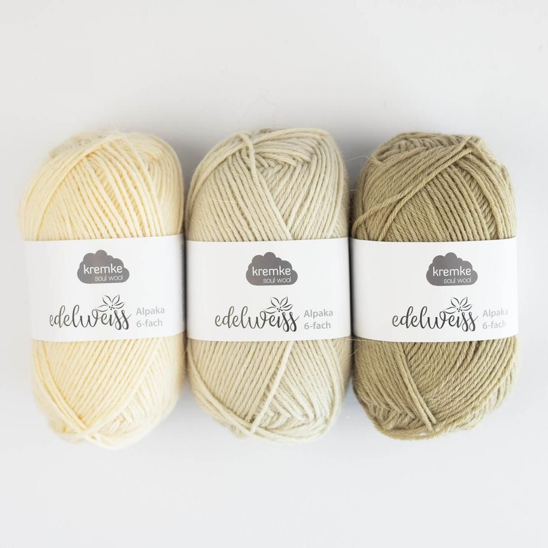 Edelweiss Alpaka 6-ply 50 g – Hobbii