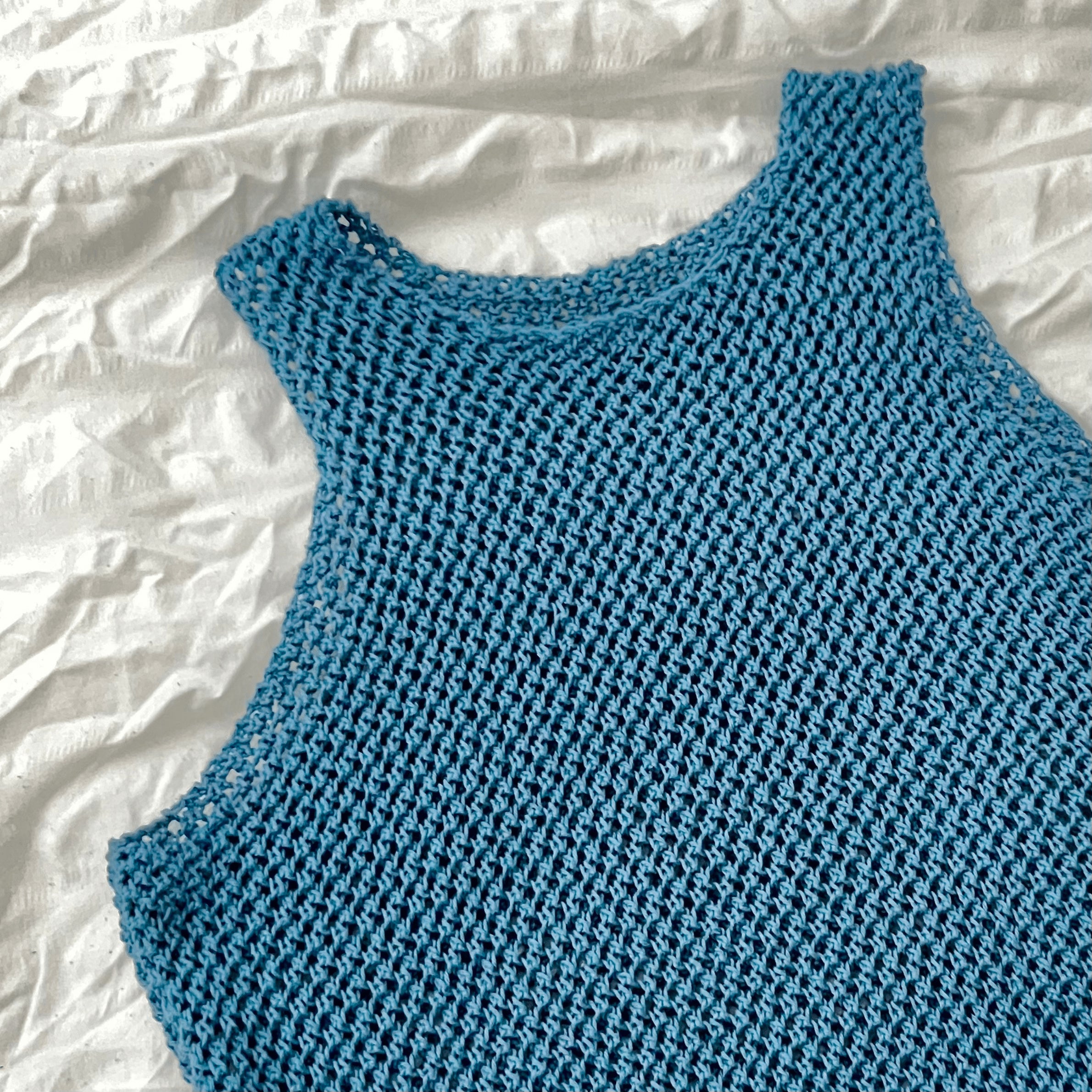 トップス RIELLE RICHE Tape Yarn Knit Tank Top RIELLE RICHE