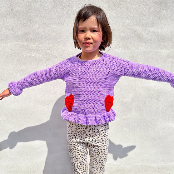

Sweetheart - Children’s sweater
4
