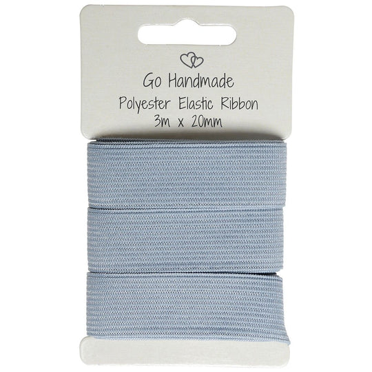 Elastic Ribbon - 20 mm - Go Handmade