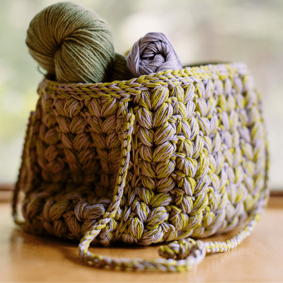 

Vitreous - Puff Stitch Bag - Crochet Kit
1