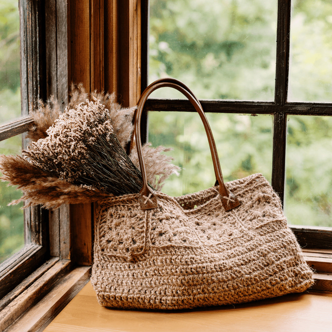 Rose Window - Jute Tote Bag – Hobbii
