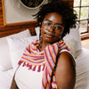 

Confetti Glass - Triangular Shawl
2