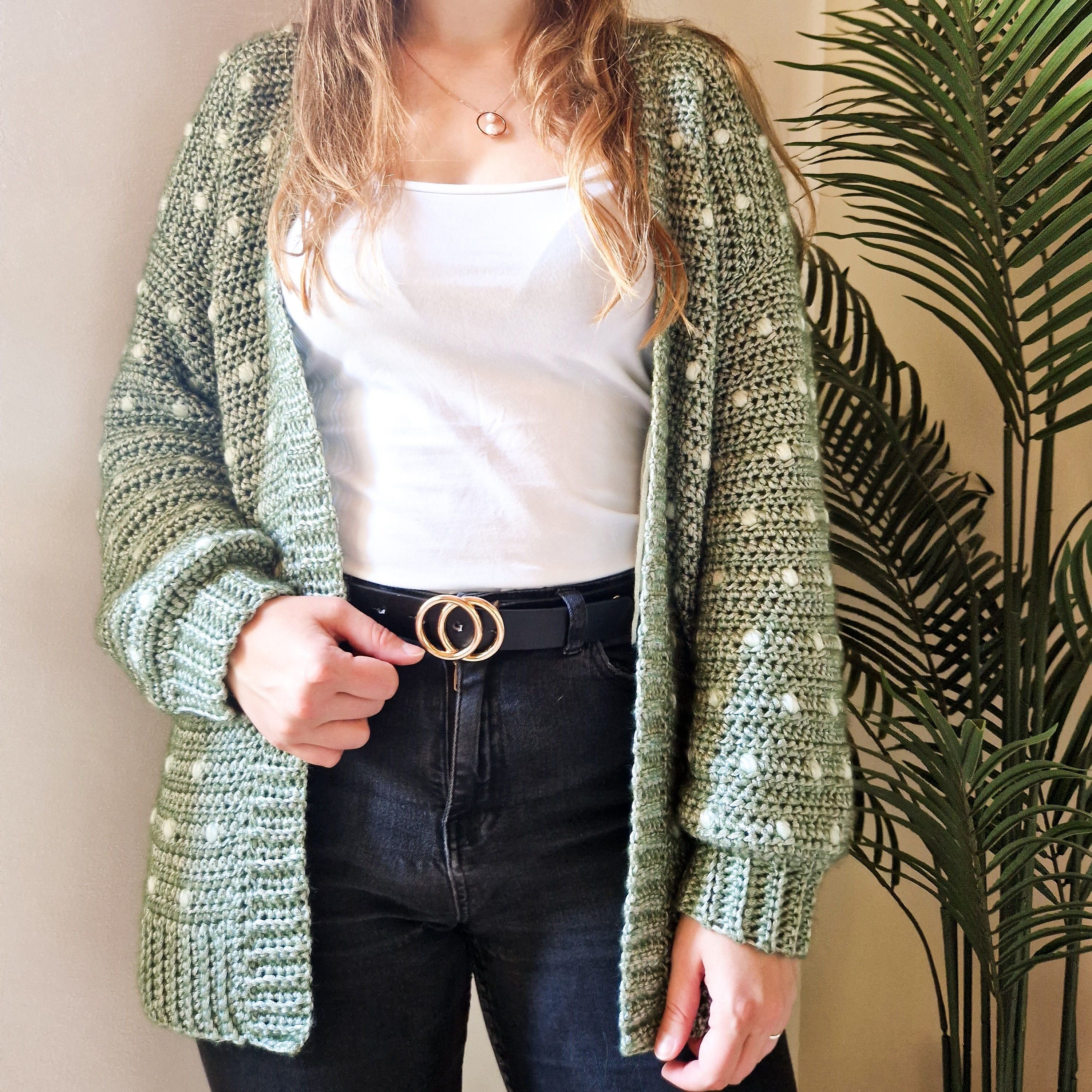 Cotton Candy Dot - Cardigan – Hobbii