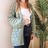

Cotton Candy Dot - Cardigan
7
