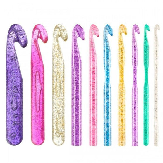 

Glitter Crochet Hook - Hobbii
4