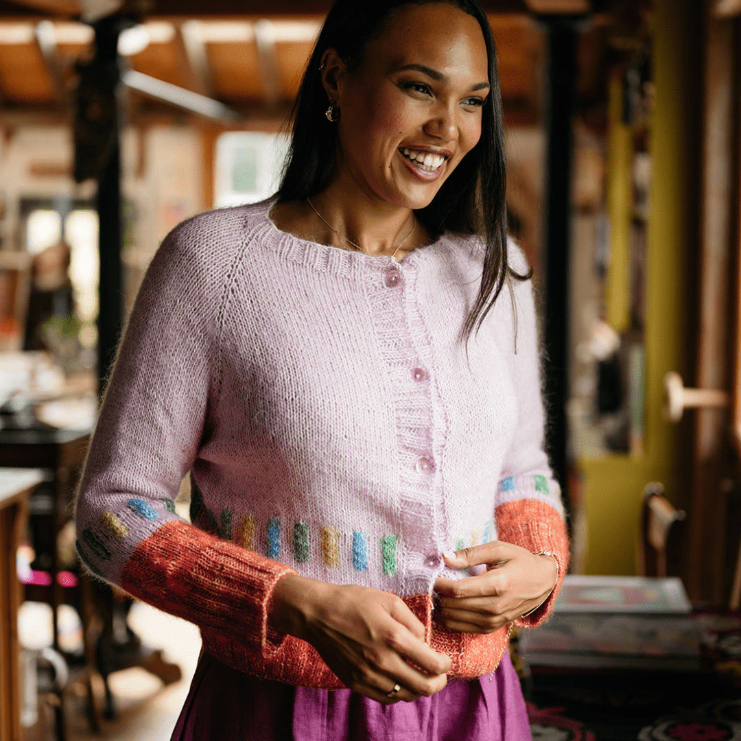 Kiln - Colourwork Cardigan – Hobbii