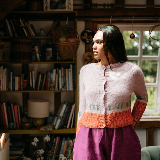 

Kiln - Colourwork Cardigan
5