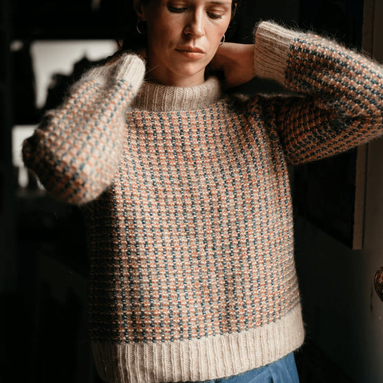

Vintage Tiles - Textured Pullover
7