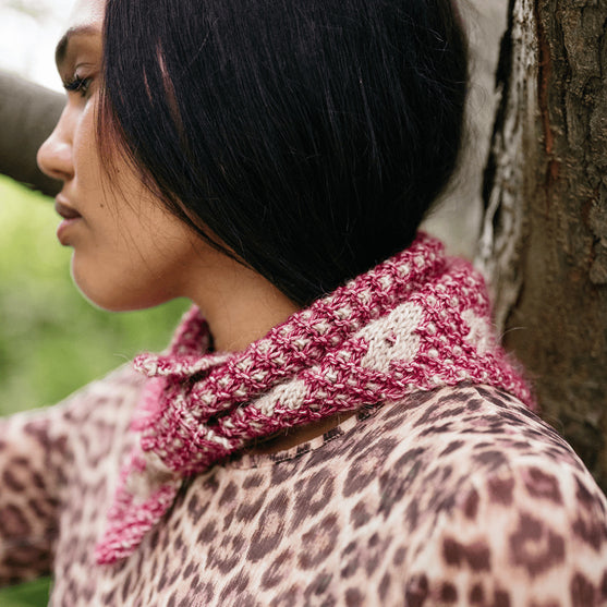 

Pressed Flowers Kerchief - Mosaic Bandana
10