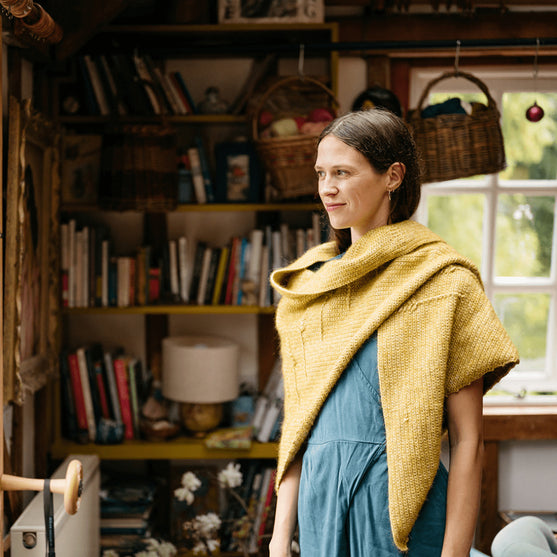 

Heart of Gold - Textured Triangular Wrap
9