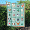 

Woodland - Baby Blanket
1