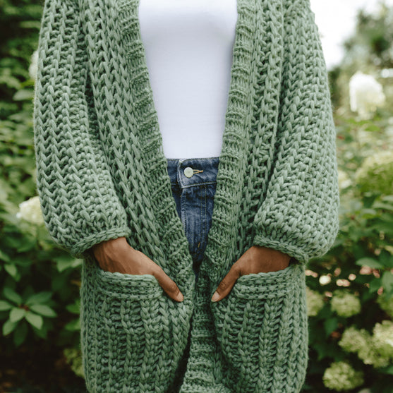 

Sage - Cardigan
3