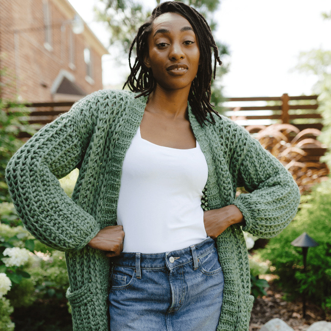 Sage - Cardigan – Hobbii