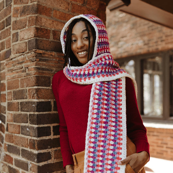 

OMG - Hooded Scarf
5