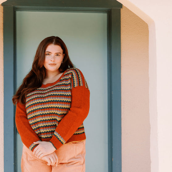 

Lurdes - Chevron Pullover
1