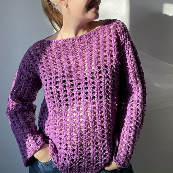 

Easy Hole Structure Blouse
1