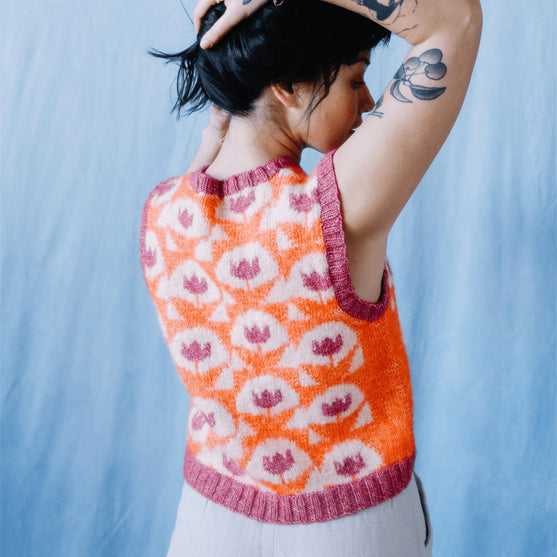 

Quite Contrary - Colourwork Vest
2