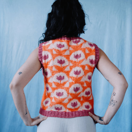 

Quite Contrary - Colourwork Vest
6
