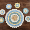 

Spring Mandala - Placemat and Coaster Set
4