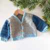 

Colour Block - Children’s Cardigan
2