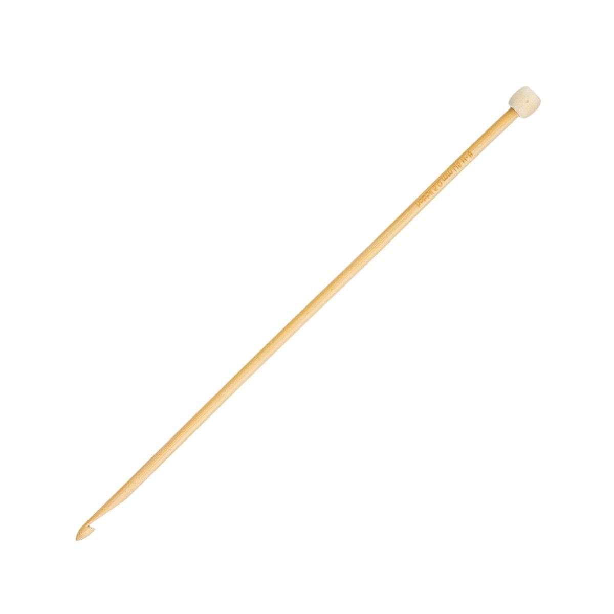Bamboo Tunisian Crochet Hook - 25 cm (9.8 in) – Hobbii