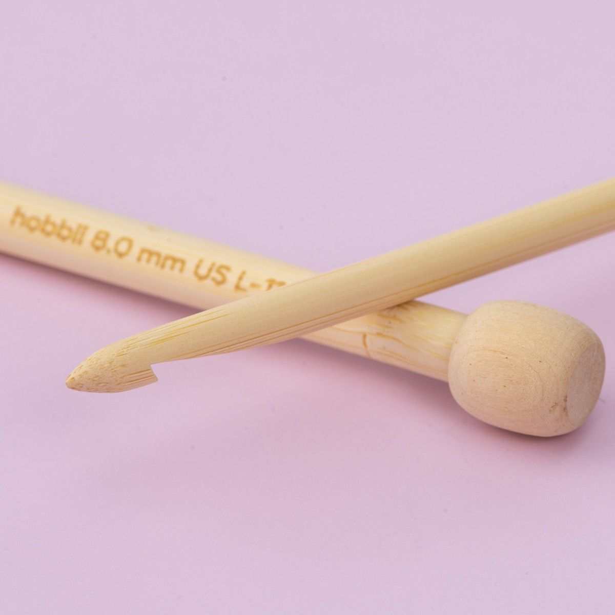Bamboo Tunisian Crochet Hook Set - 25 cm (9.8 in) – Hobbii