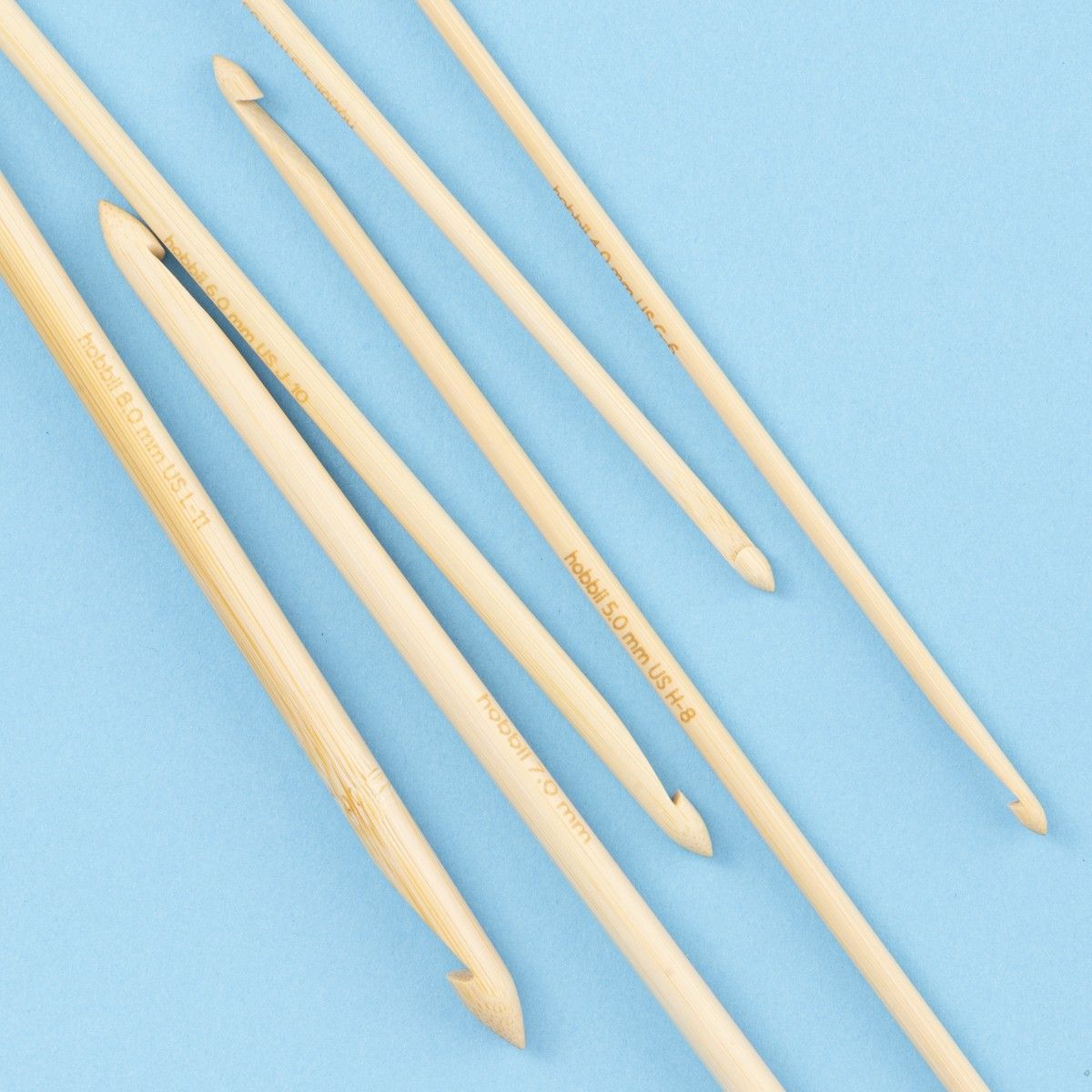 Bamboo Double Ended Tunisian Crochet Hook - 20 cm (8 in) – Hobbii