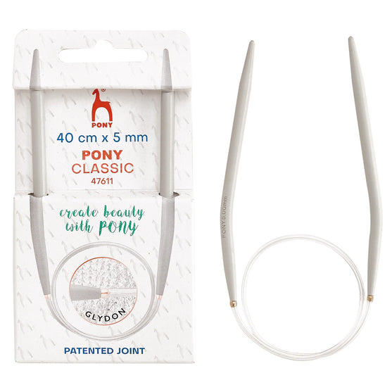 

Circular Needle Classic - 40 cm - Pony
1