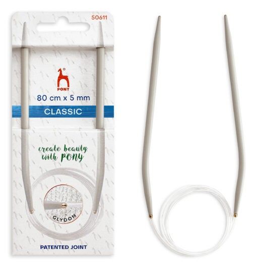 Circular Needle Classic - 80 cm - Pony