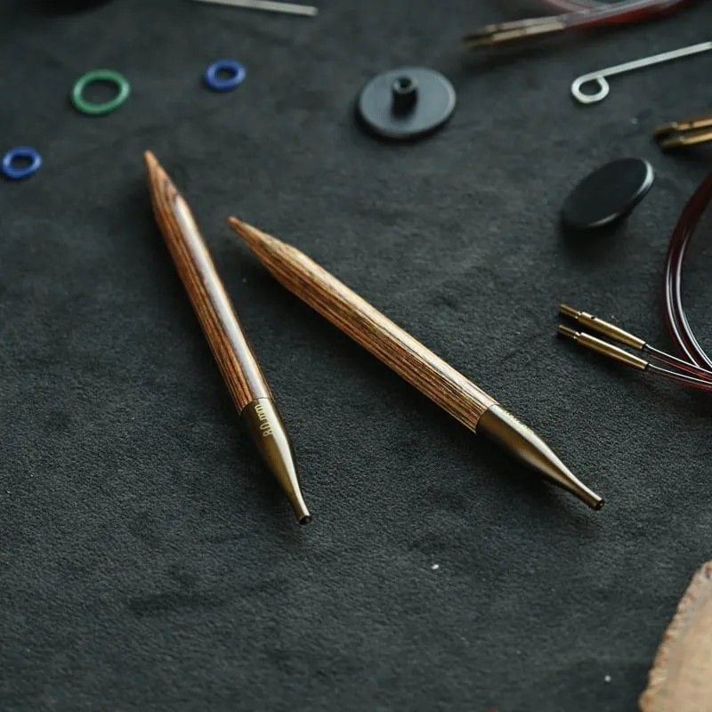 Ginger Regal – Short Interchangeable Needle set – Birch – Hobbii