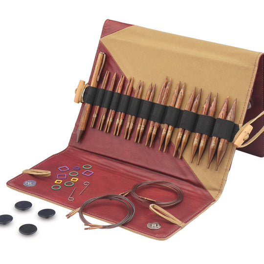 Ginger Regal – Short Interchangeable Needle set – Birch - KnitPro